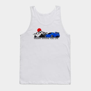 Nissan Skyline GTR R34, JDM Car Tank Top